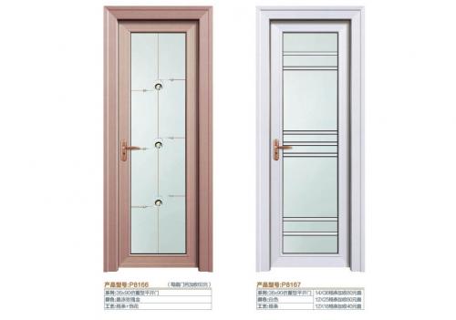 36x90仿重型平開門8166