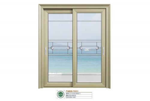 40X88凹口推拉門8051