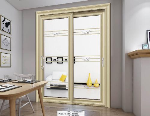 37X86內(nèi)弧推拉門8676