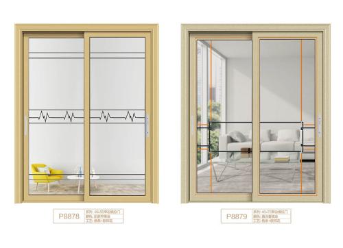 40X55窄邊推拉門8878
