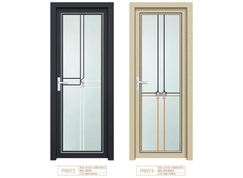 35X80+20跳色平開門8973