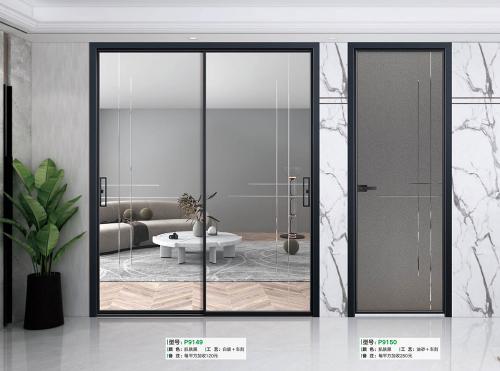 18級窄推拉-平開9149