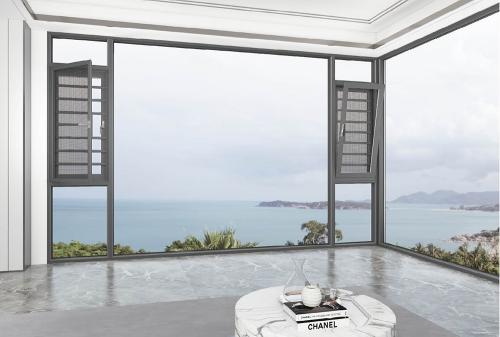 窗紗一體斷橋平開窗